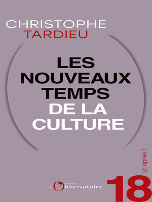 cover image of Et après ? #18 Les nouveaux-temps de la culture